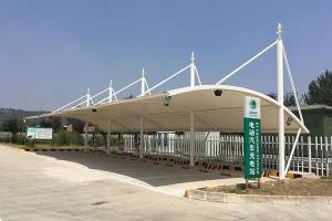 遵化县膜结构停车棚